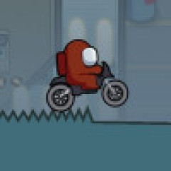 Among Us Bike Race