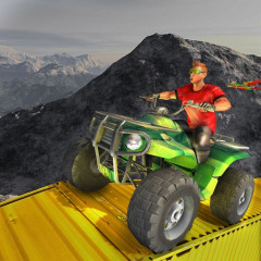 ATV Quad Bike Impossible Stunt